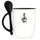 Кружка с ложкой