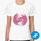 Женская спортивная футболка