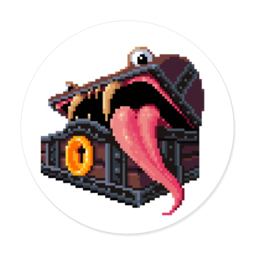 Виниловые наклейки с принтом Мимик