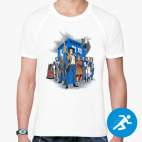 Мужская спортивная футболка