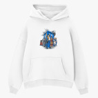 Толстовка худи оверсайз