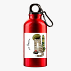 Металлическая бутылка 400 мл UV-DTF