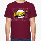 Классическая футболка Bazinga!