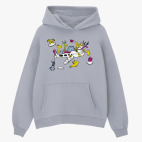 Толстовка худи оверсайз