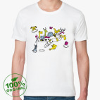 Мужская футболка органик