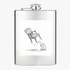 Фляжка стальная