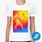 Женская спортивная футболка