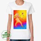 Женская футболка органик