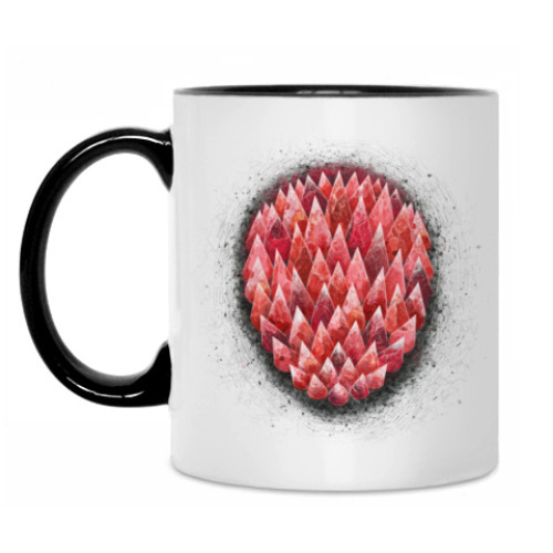 Кружка с принтом чувствую красный (sensor red)