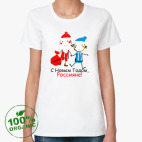 Женская футболка органик