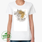 Женская футболка органик