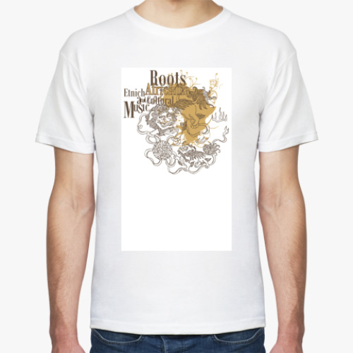 Футболка с принтом Roots