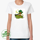 Женская футболка органик