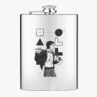 Фляжка стальная