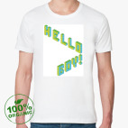 Мужская футболка органик