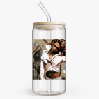 Банка с бамбуковой крышкой