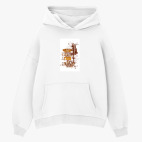 Толстовка худи оверсайз