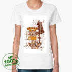 Женская футболка органик