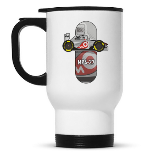 Кружка-термос с принтом MP4-27