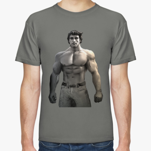 Футболка с принтом Арнольд Шварценеггер