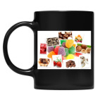 Кружка цветная UV-DTF