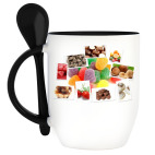 Кружка с ложкой