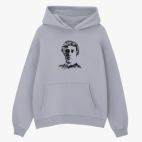 Толстовка худи оверсайз