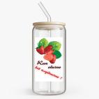 Банка с бамбуковой крышкой