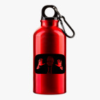 Металлическая бутылка 400 мл UV-DTF