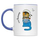 Кот моряк на День Военно-морского Флота