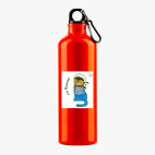 Металлическая бутылка 700 мл UV-DTF