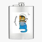 Фляжка стальная