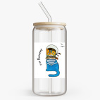 Банка с бамбуковой крышкой