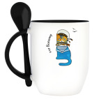 Кружка с ложкой