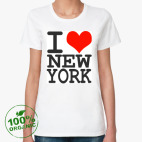 Женская футболка органик