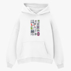 Толстовка худи оверсайз