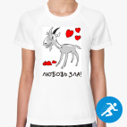 Женская спортивная футболка