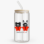 Банка с бамбуковой крышкой