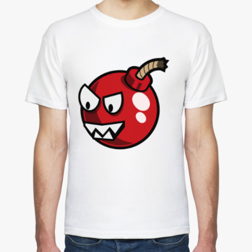 Футболка с принтом Сейчас взорвусь