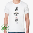 Мужская футболка органик