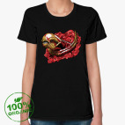 Женская футболка органик