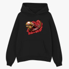 Толстовка худи оверсайз