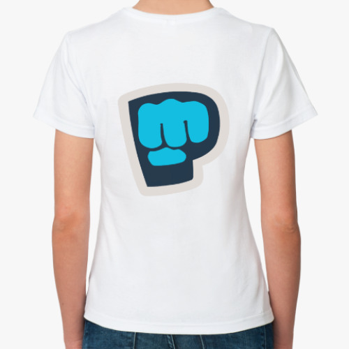 Классическая футболка с принтом PewDiePie