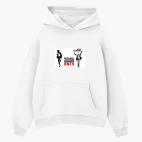 Толстовка худи оверсайз