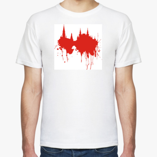 Футболка с принтом Moscow