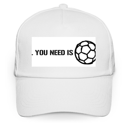 Кепка бейсболка с принтом All you need