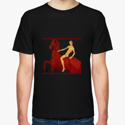 Футболка с принтом Купание Красного Коня