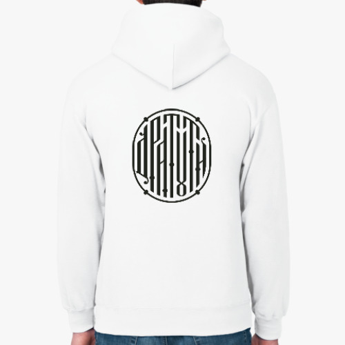 Толстовка худи с принтом Дратути