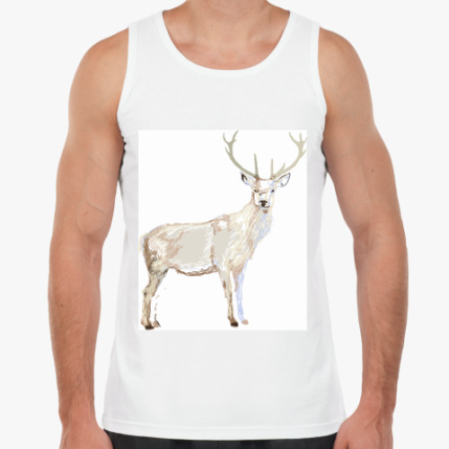 Майка с принтом dear deer