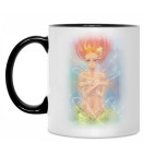 Кружка двухцветная